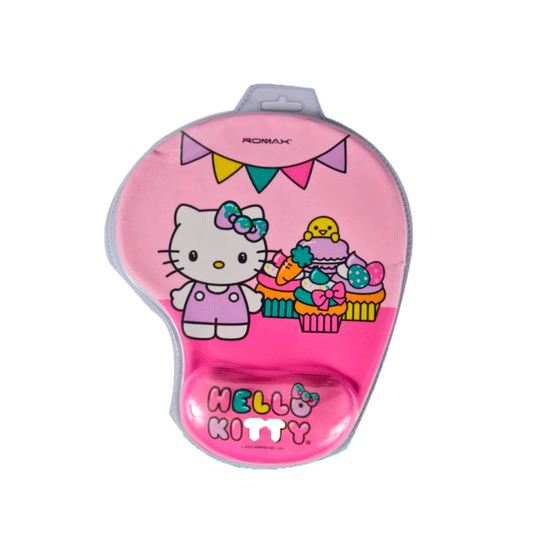 SANRIO MOUSE PAD CON DESCANSO EASTER HELLO KITTY - MULTICOLOR