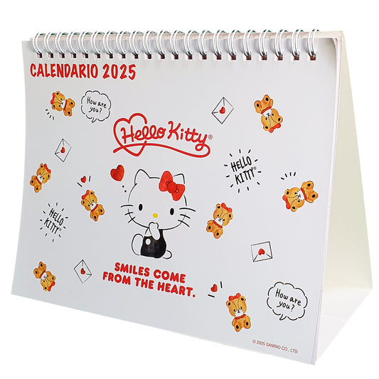 SANRIO CALENDARIO DE ESCRITORIO 2025 FROM THE HEART HELLO KITTY - MULTICOLOR