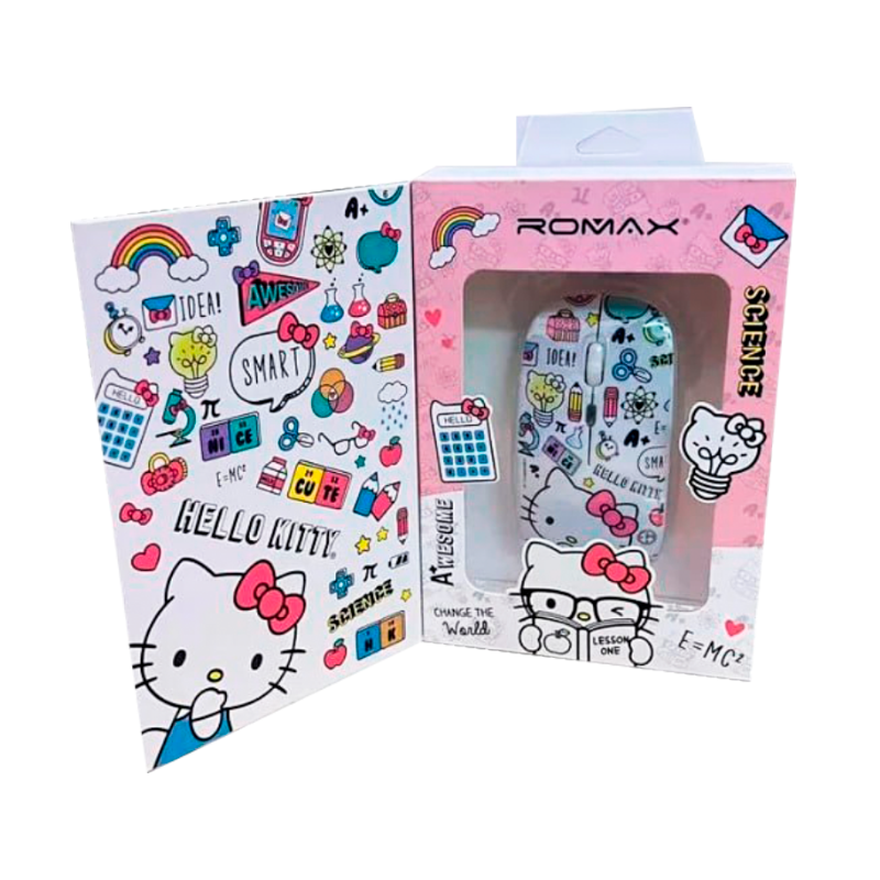 SANRIO MOUSE INALÁMBRICO RECARGABLE HELLO KITTY - BLANCO