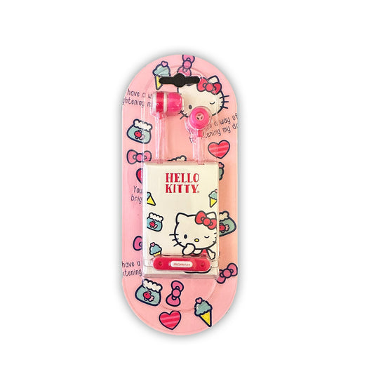SANRIO AUDIFONOS HELLO KITTY - ROJO