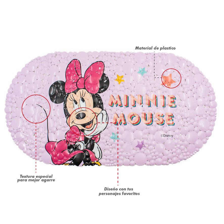 DISNEY PISO DE BAÑO MINNIE MOUSE - ROSADO