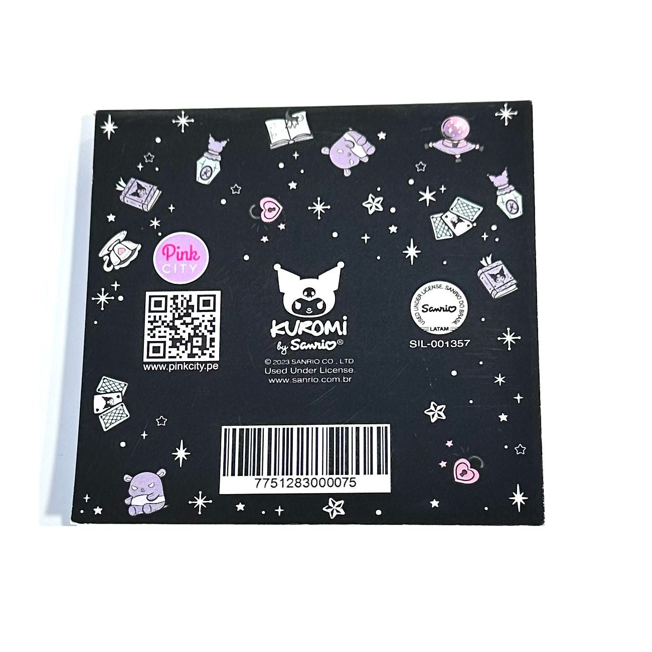 SANRIO BLOCK DE NOTAS 70H FORTUNE KUROMI - NEGRO