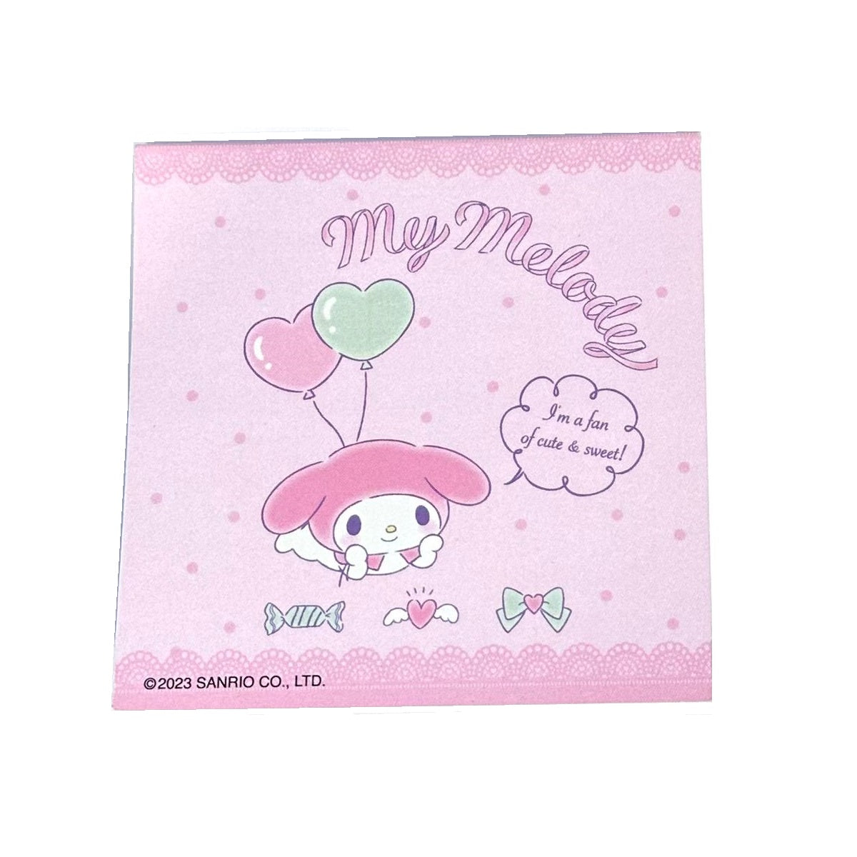 SANRIO BLOCK DE NOTAS 70H CUTE MY MELODY - ROSADO