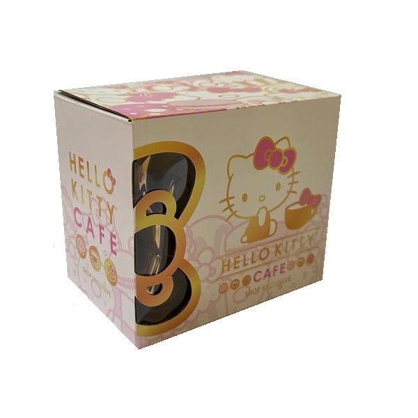 SANRIO TAZA MUG CERAMICO HELLO KITTY CAFE - GOLD