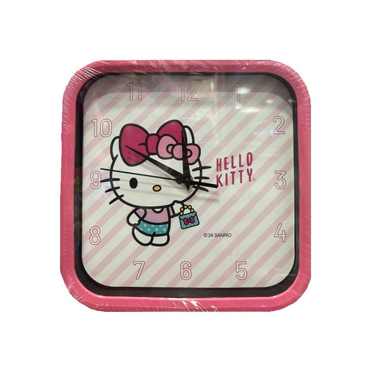 SANRIO RELOJ DE PARED HELLO KITTY - ROSADO