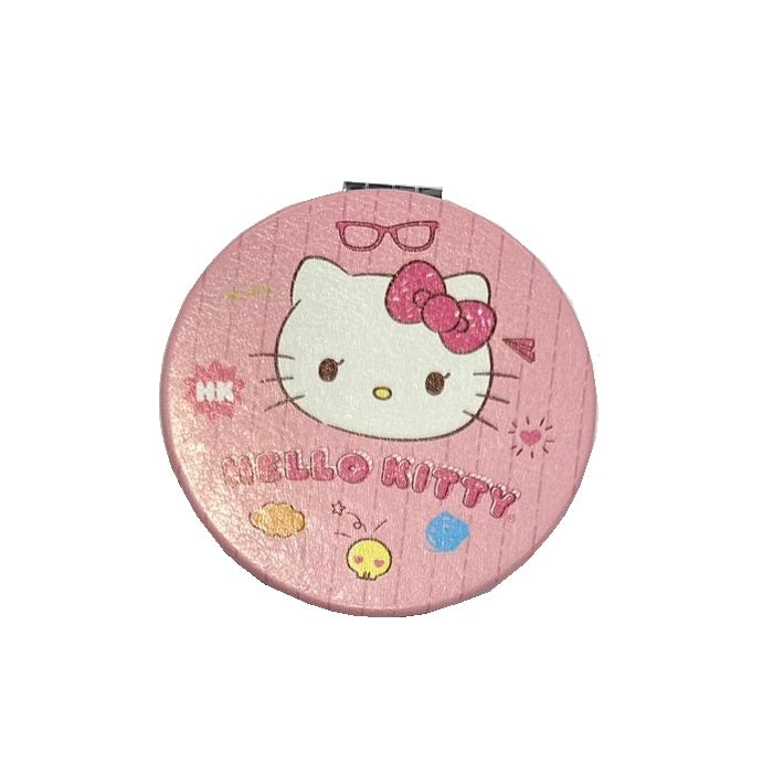 SANRIO ESPEJO DE CARTERA LENTES HELLO KITTY - ROSADO