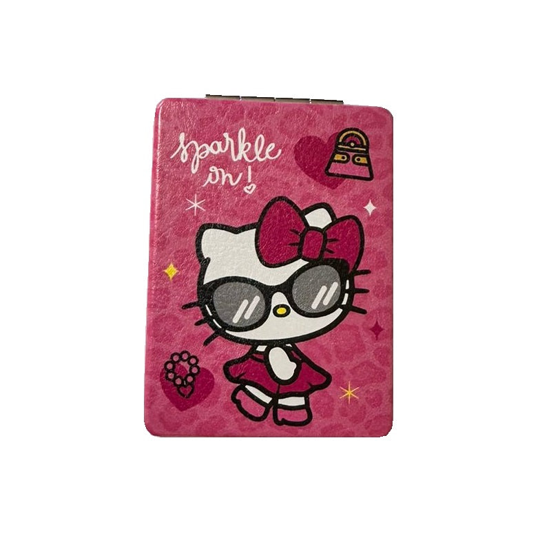 SANRIO ESPEJO DE CARTERA MY STYLE HELLO KITTY - FUCSIA