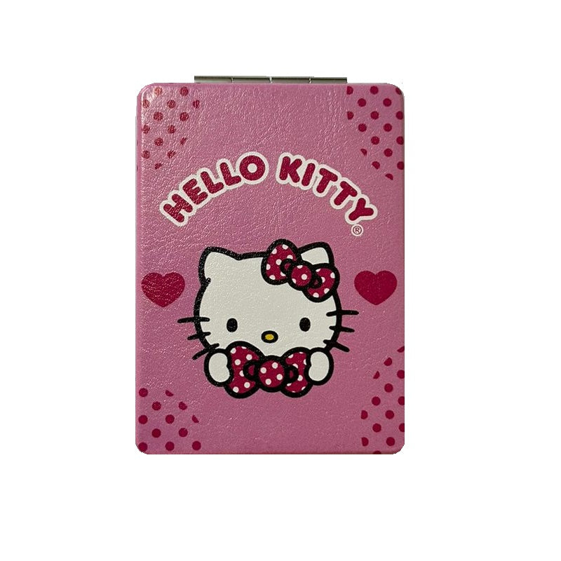 SANRIO ESPEJO DE CARTERA APPLE HELLO KITTY - ROJO