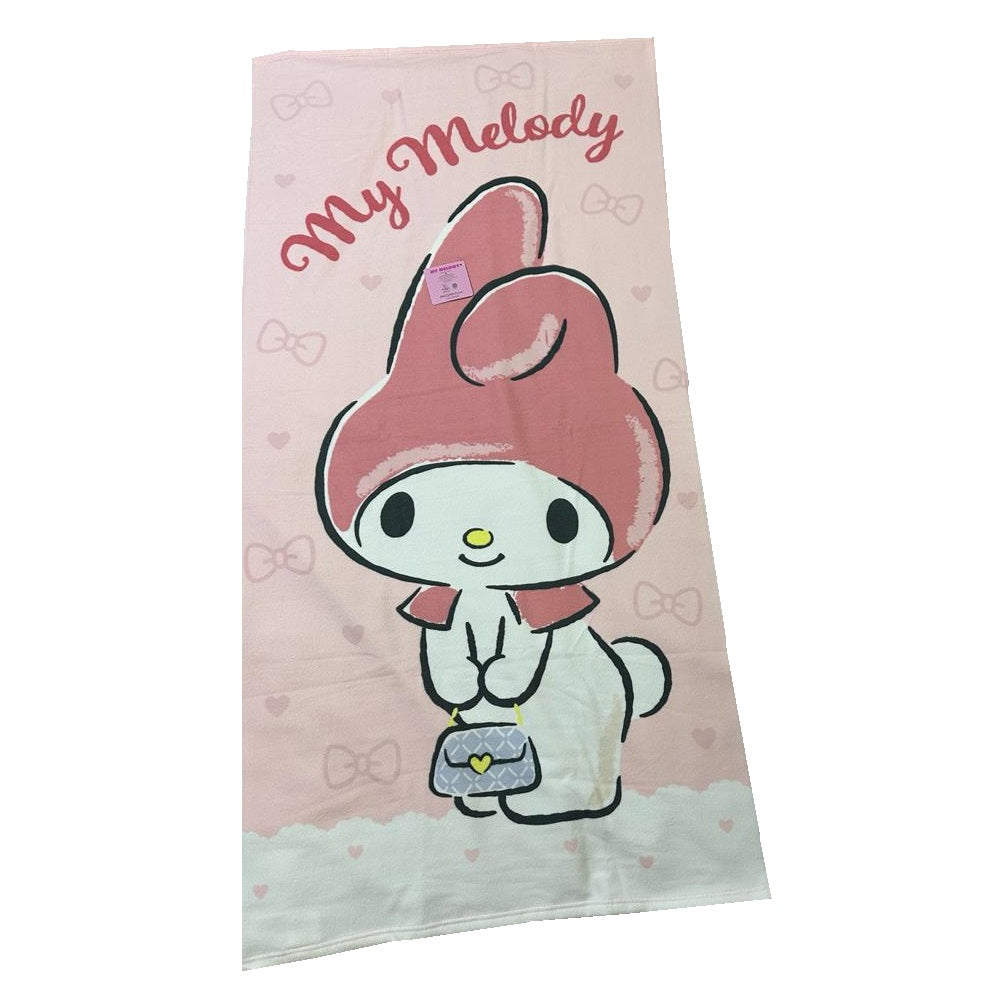 SANRIO TOALLA DE BAÑO O PLAYA MY MELODY - MULTICOLOR