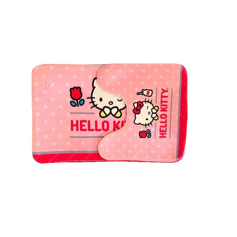 SANRIO TAPETE DE BAÑO CORE HELLO KITTY - ROSADO