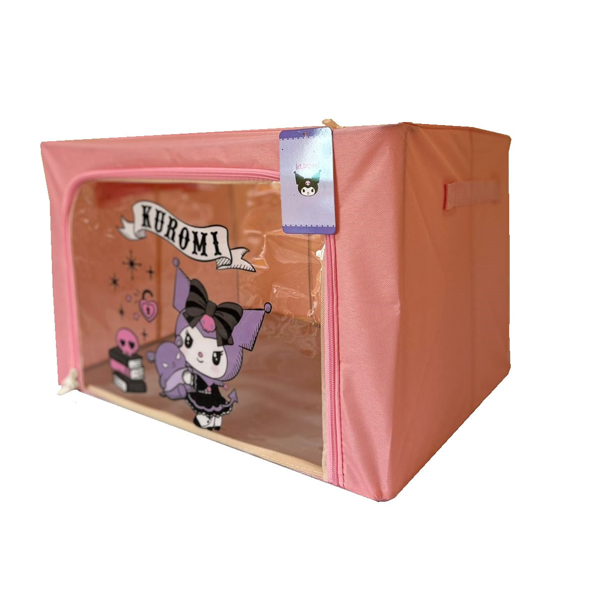 SANRIO CAJA ORGANIZADOR FORTUNE KUROMI - ROSADO