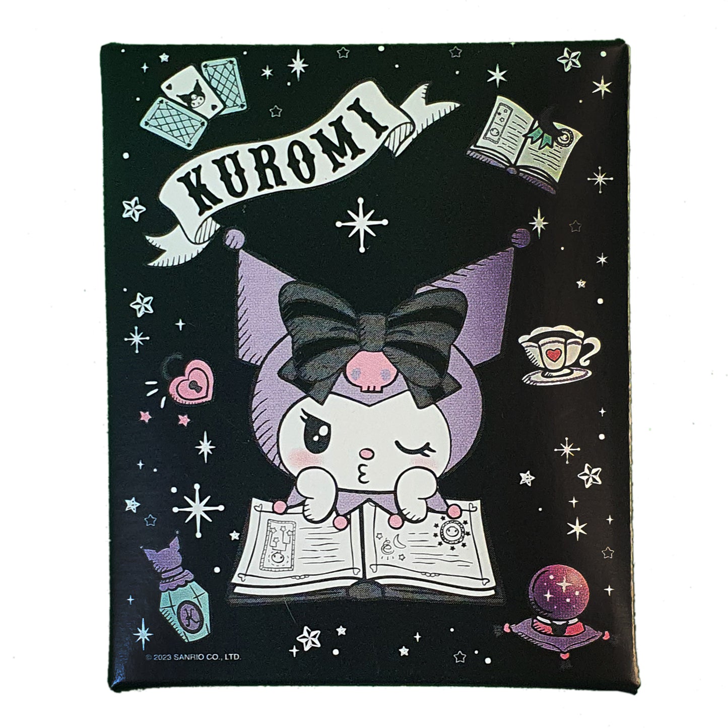 SANRIO ANILLO EXPRESSIONS KUROMI - PLATA
