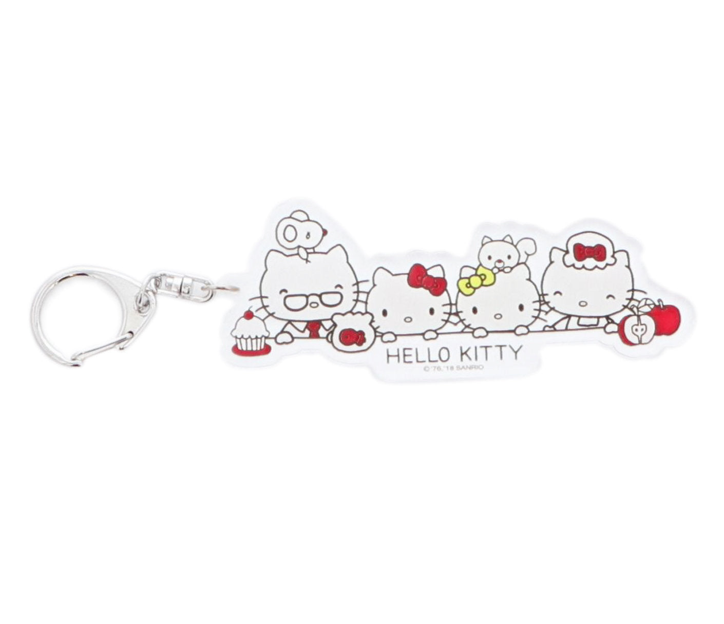 SANRIO LLAVERO TOUCH HELLO KITTY - BLANCO