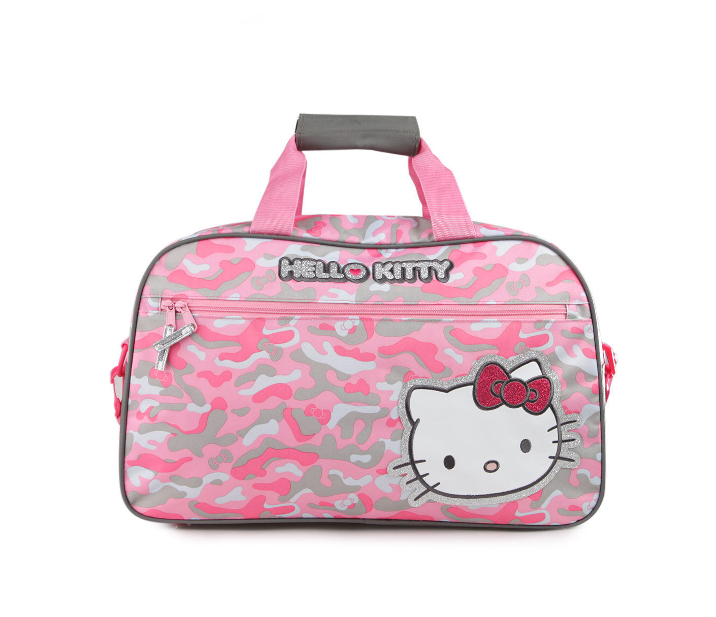 SANRIO MALETIN PINK CAMUFLAJE HELLO KITTY - ROSADO