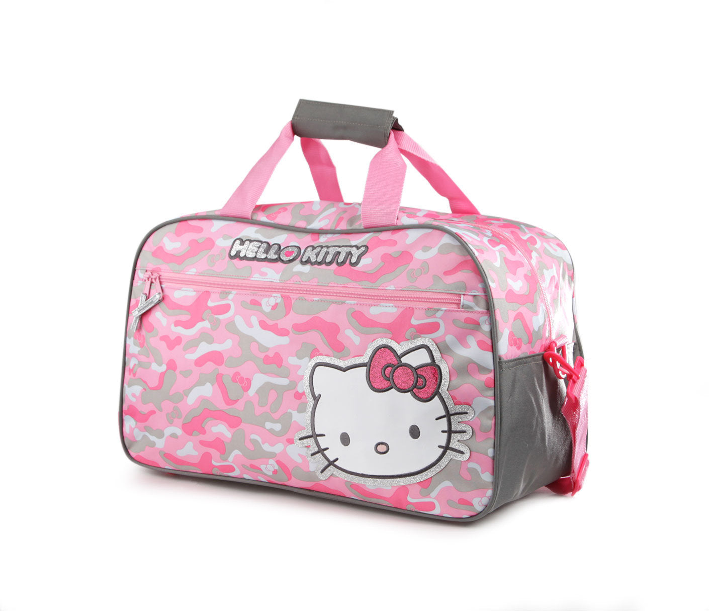 SANRIO MALETIN PINK CAMUFLAJE HELLO KITTY - ROSADO