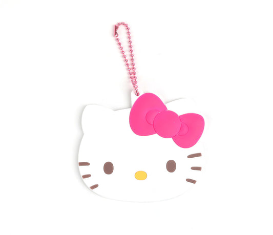 SANRIO LLAVERO ESPEJO TROPICAL HELLO KITTY - BLANCO