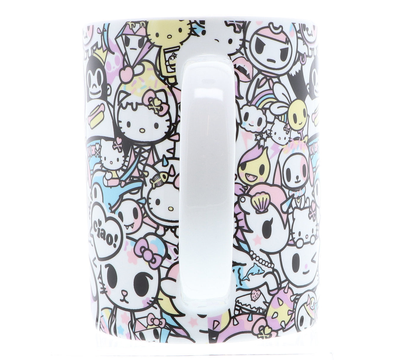 TOKIDOKI TAZA MUG CERAMICO HELLO KITTY - MULTICOLOR