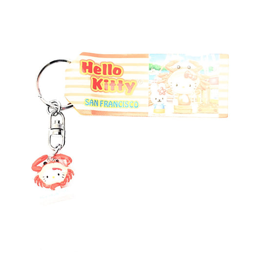 SANRIO LLAVERO SAN FRANCISCO CRAB HELLO KITTY - ANARANJADO