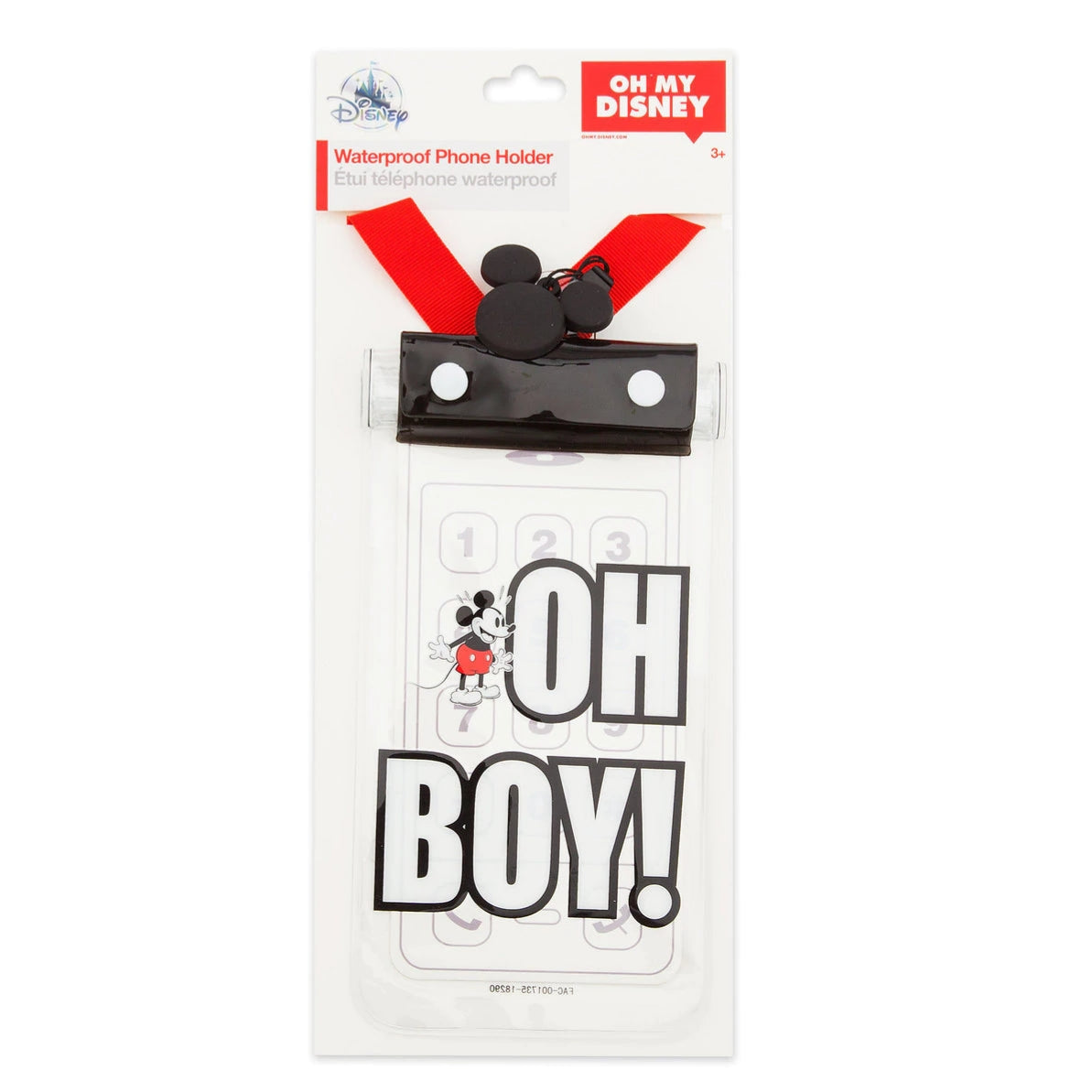 DISNEY PROTECTOR DE CELULAR CONTRA AGUA MICKEY MOUSE - BLANCO