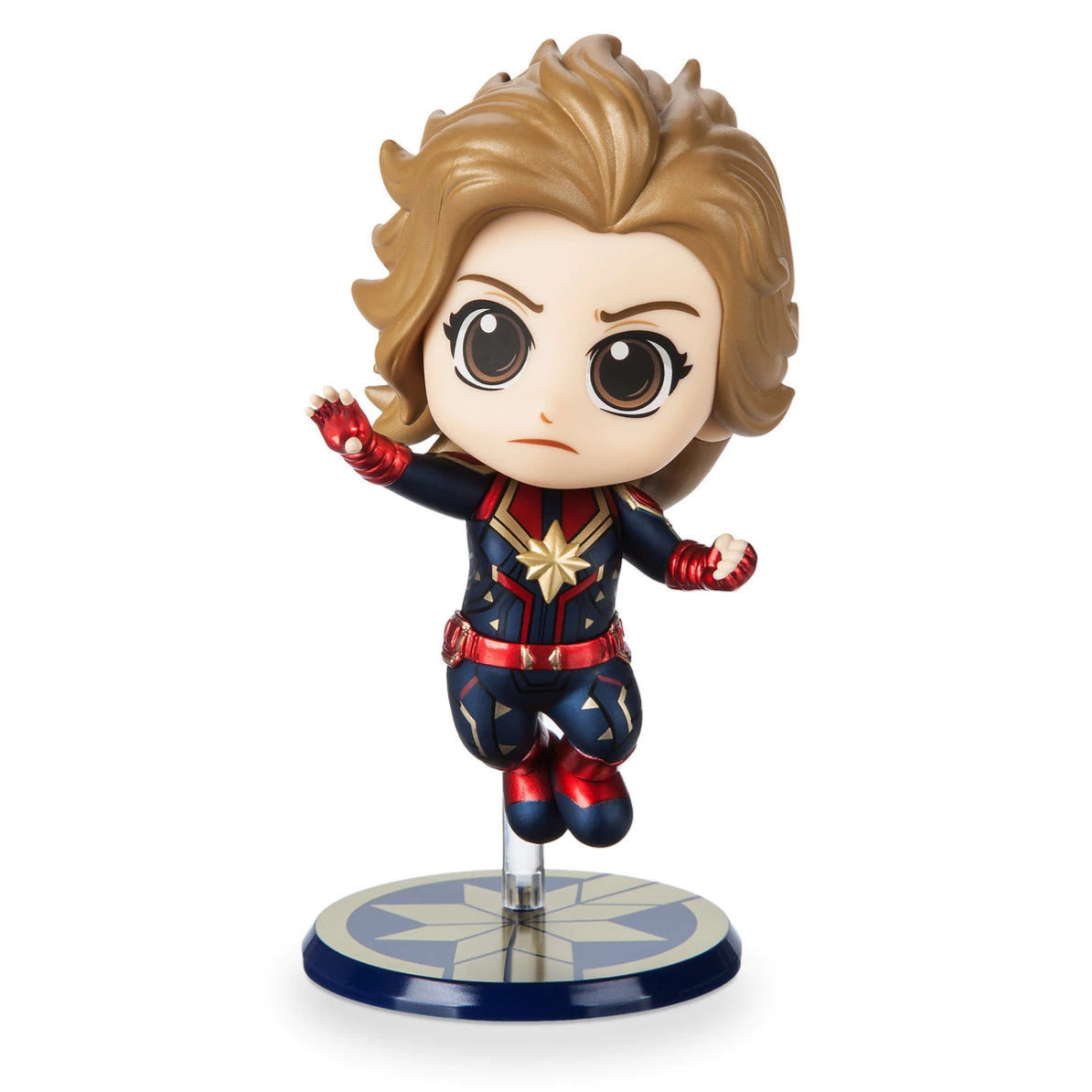 MARVEL HOT TOYS FIGURA FLYING VERSION CAPITANA MARVEL - AZUL