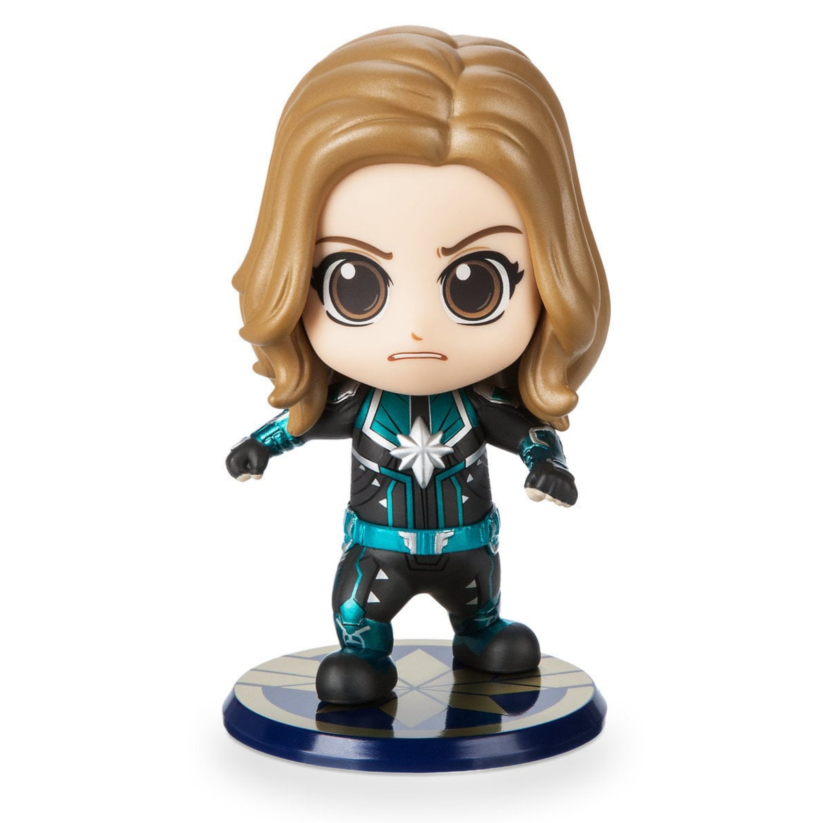 MARVEL HOT TOYS FIGURA STARFORCE VERSION CAPITANA MARVEL - VERDE