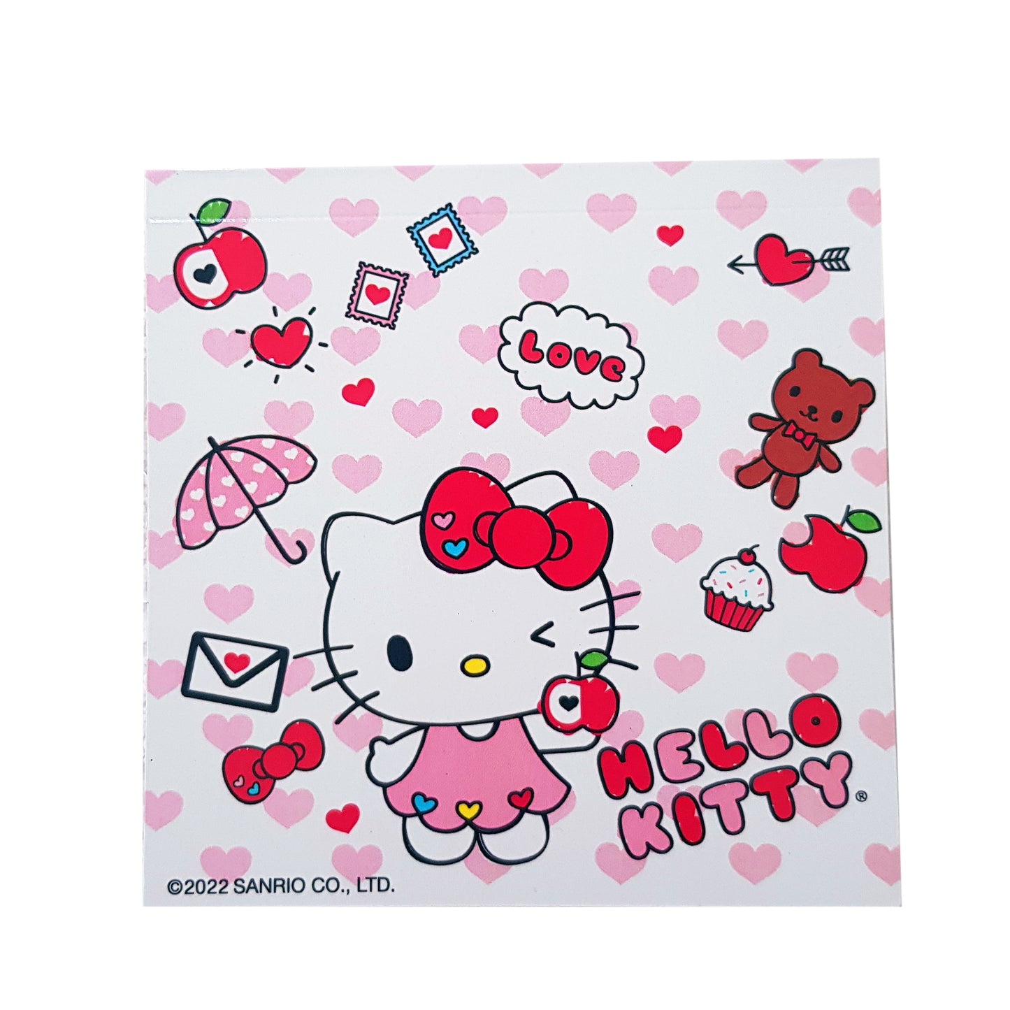 SANRIO BLOCK DE NOTAS 70H VALENTINES HELLO KITTY - MULTICOLOR