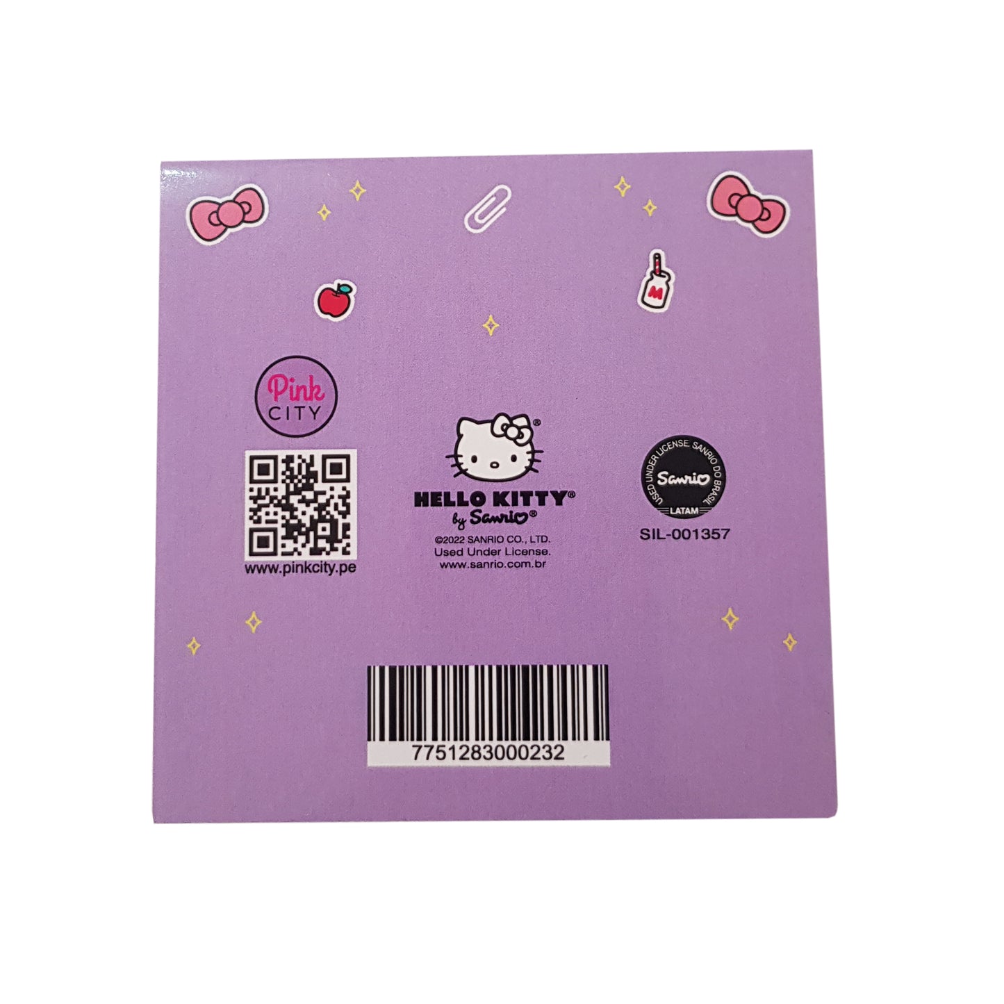 SANRIO BLOCK DE NOTAS 70H BACK TO SCHOOL HELLO KITTY - MULTICOLOR