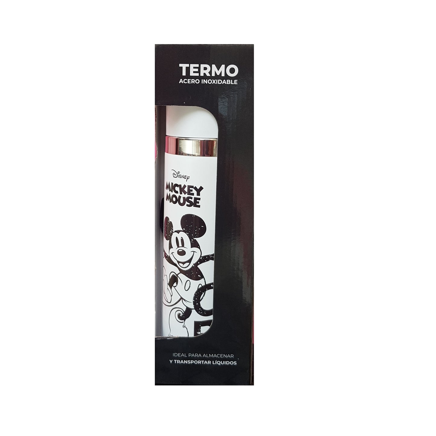 DISNEY TERMO ACERO INOXIDABLE 500 ML MICKEY MOUSE - BLANCO