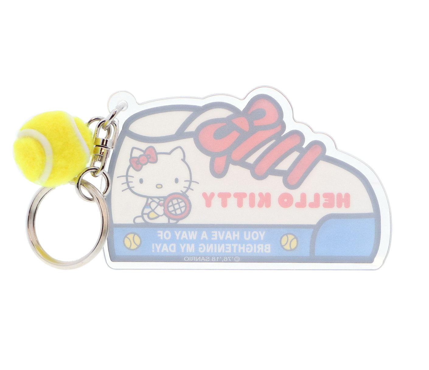 SANRIO LLAVERO TENNIS HELLO KITTY - BLANCO