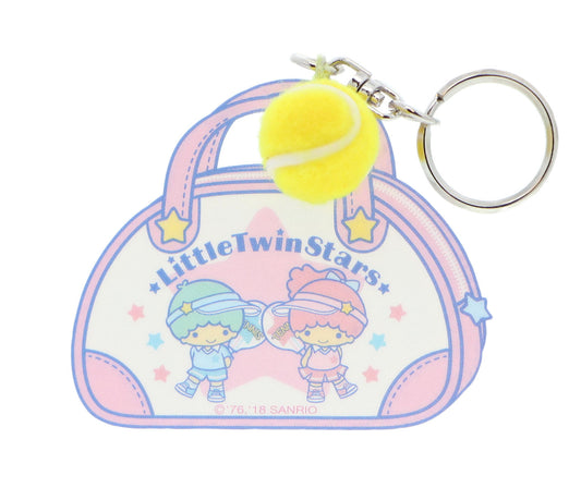 SANRIO LLAVERO TENNIS LITTLE TWIN STARS - ROSADO