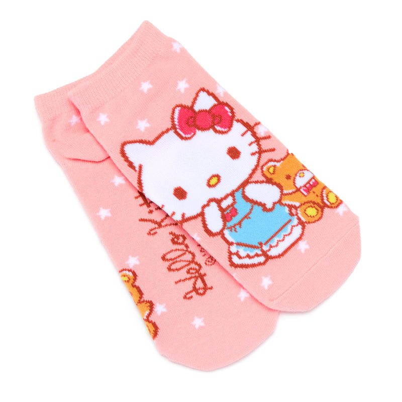 SANRIO MEDIAS PARA ADULTO SLEEPY HELLO KITTY - ROSADAS