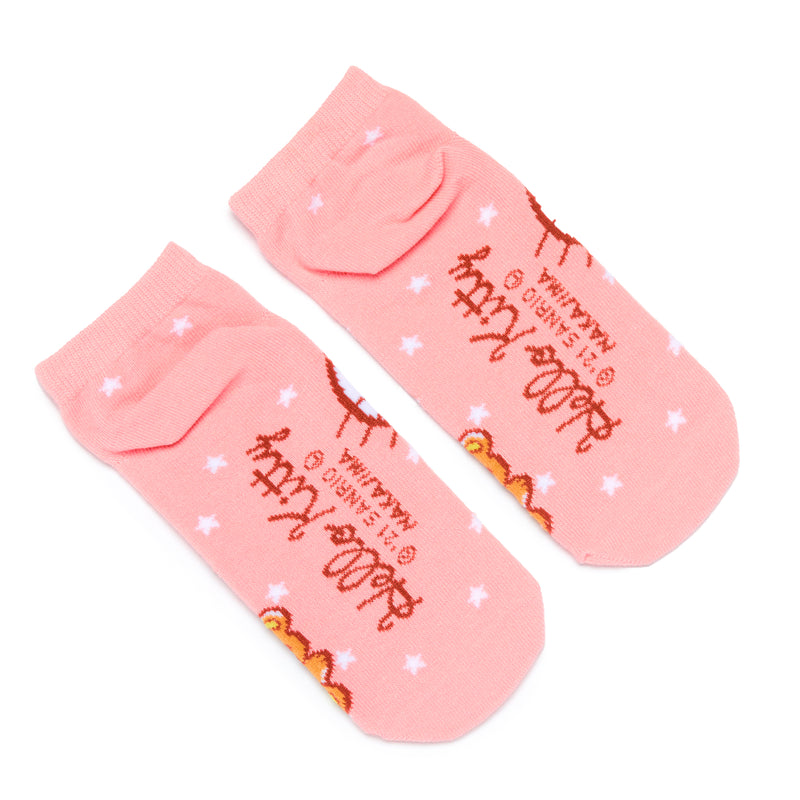 SANRIO MEDIAS PARA ADULTO SLEEPY HELLO KITTY - ROSADAS