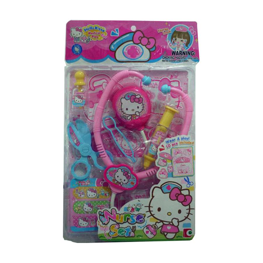 SANRIO SET DE ENFERMERA HELLO KITTY - ROSADO