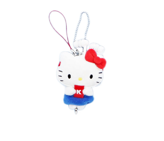 SANRIO AUDIFONOS RETRACTABLES MASCOT HELLO KITTY - BLANCO
