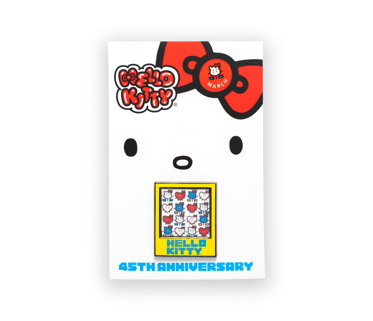 SANRIO PIN MARCH HELLO KITTY - AMARILLO