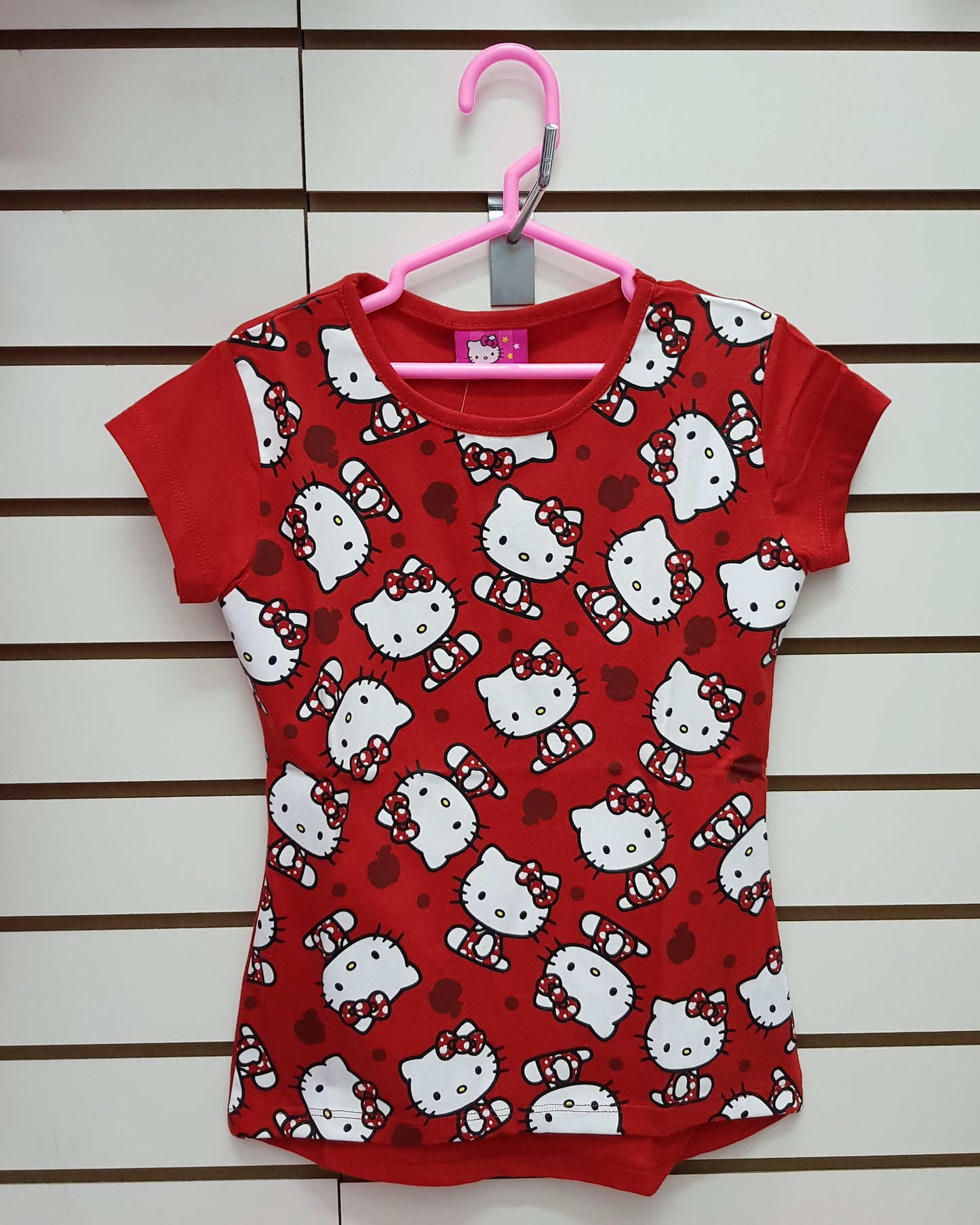 INTERTEX POLO MUCHAS KITTY HELLO KITTY - ROJO