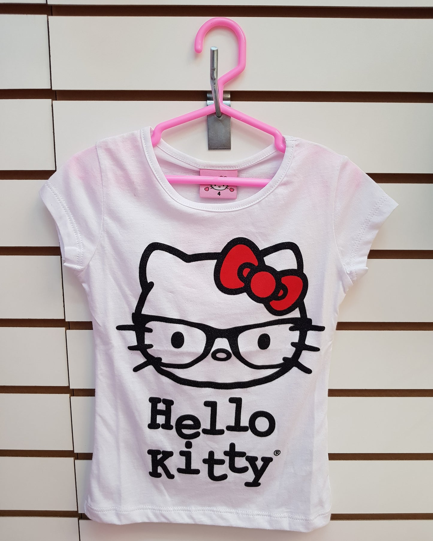 INTERTEX POLO LENTES HELLO KITTY - BLANCO