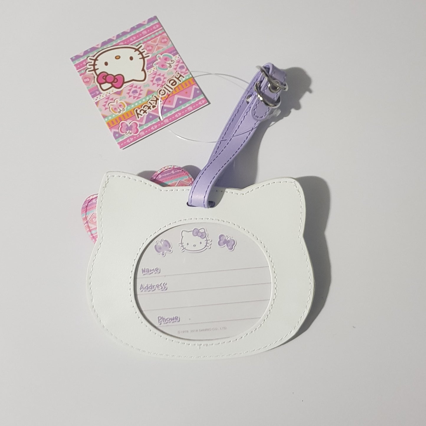 SANRIO ETIQUETA DE EQUIPAJE SOUTHWST HELLO KITTY - BLANCO