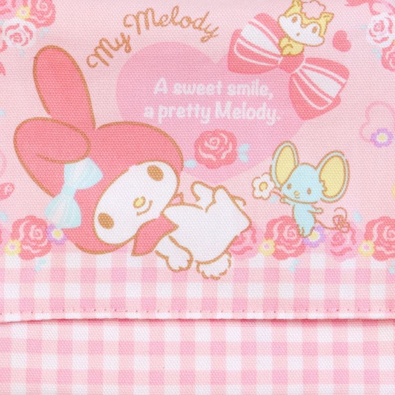 SANRIO BOLSO DE BOLSILLO CON CLIP ROSE MY MELODY - ROSADO