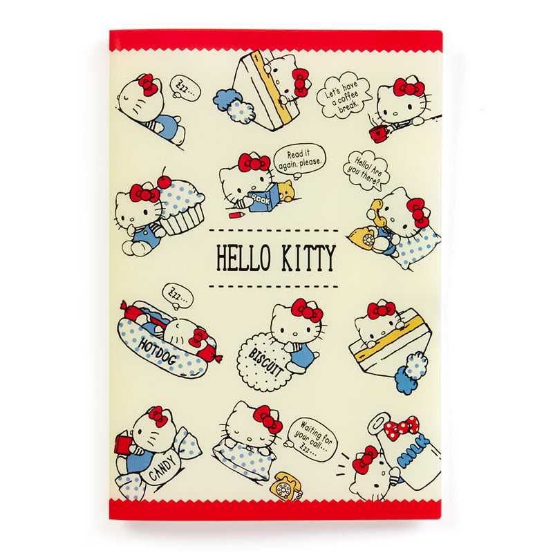 SANRIO FILE PORTA DOCUMENTOS B6 HELLO KITTY - CREMA