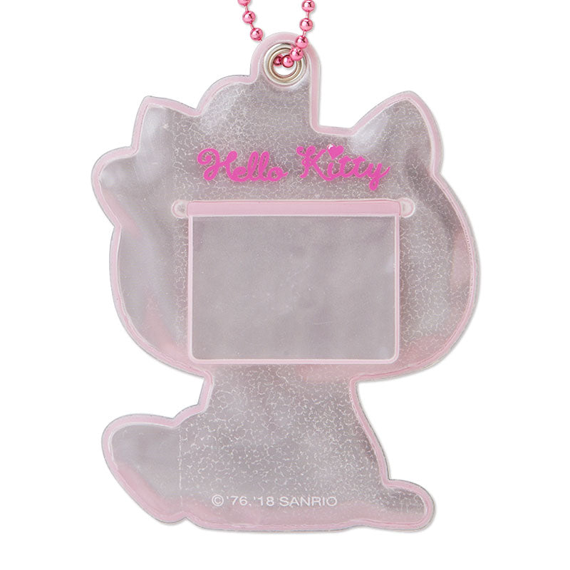 SANRIO LLAVERO ETIQUETA DE NOMBRE REFLECTION HELLO KITTY - ROSADO