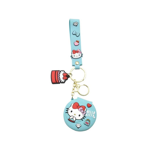 SANRIO LLAVERO ESPEJO MY STYLE HELLO KITTY - TURQUESA