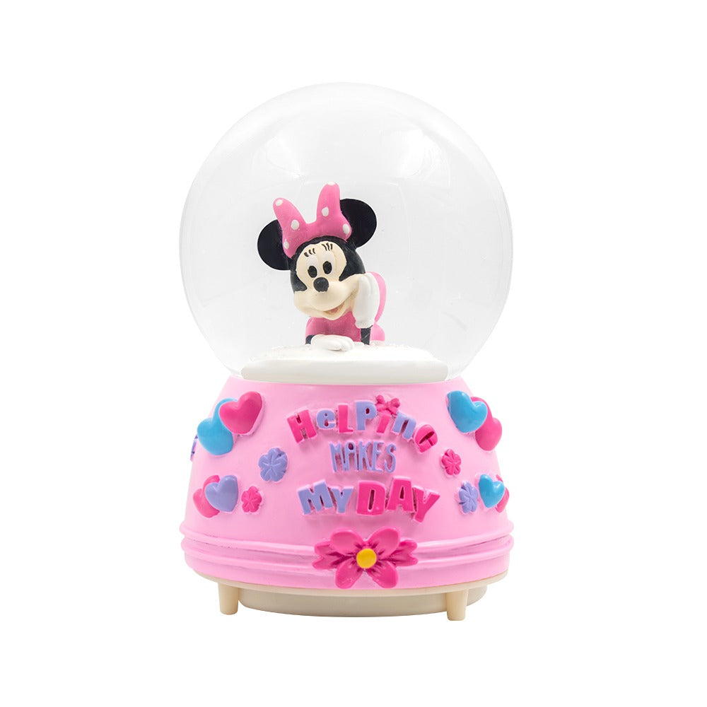 DISNEY ESFERA DE NIEVE MINNIE MOUSE - ROSADO