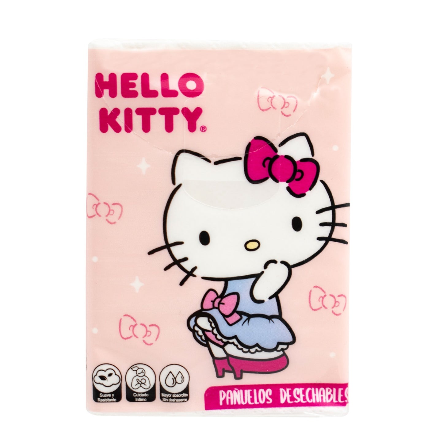 SANRIO PAÑUELOS DESECHABLES FLAWLESS HELLO KITTY - MULTICOLOR