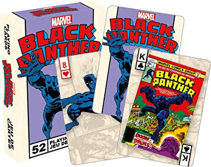 MARVEL JUEGO DE CARTAS RETRO PANTERA NEGRA - MULTICOLOR