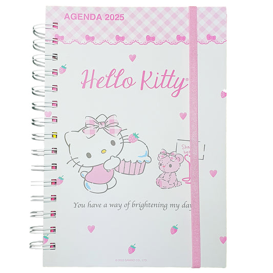 SANRIO AGENDA 2025 TAMAÑO A5 CUTEST STYLE HELLO KITTY - MULTICOLOR