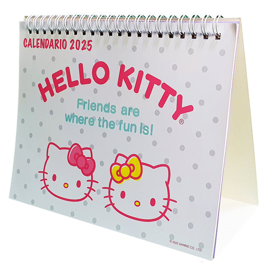 SANRIO CALENDARIO DE ESCRITORIO 2025 POP FACE HELLO KITTY - MULTICOLOR