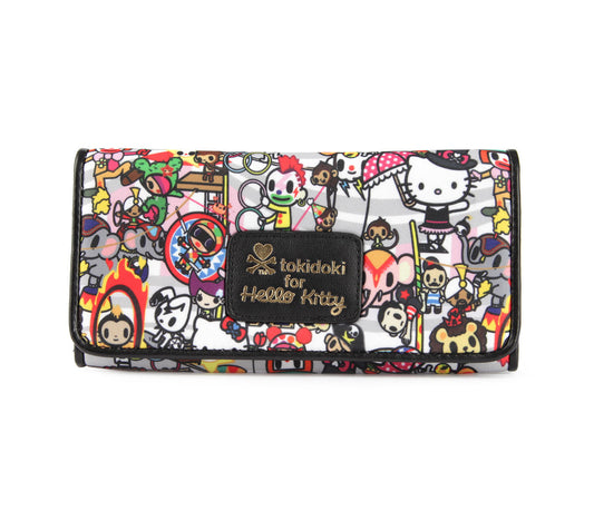 TOKIDOKI BILLETERA LARGA CIRCUS HELLO KITTY - MULTICOLOR