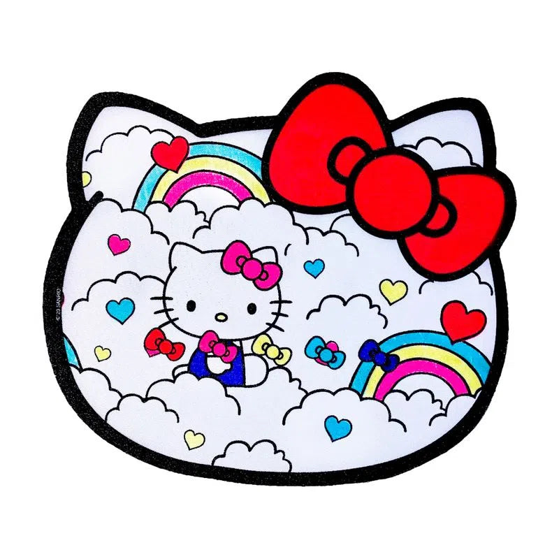 SANRIO MOUSE PAD CARITAS RAINBOWS HELLO KITTY - FUSCIA